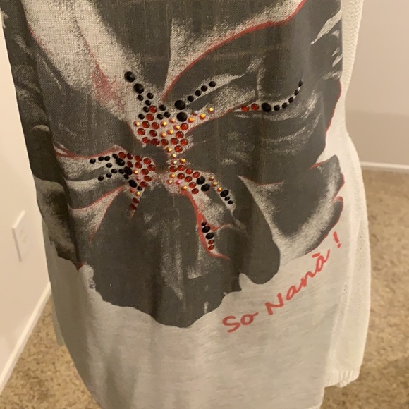 Nana Nucci sleeveless pleated top - Picture 2 of 5